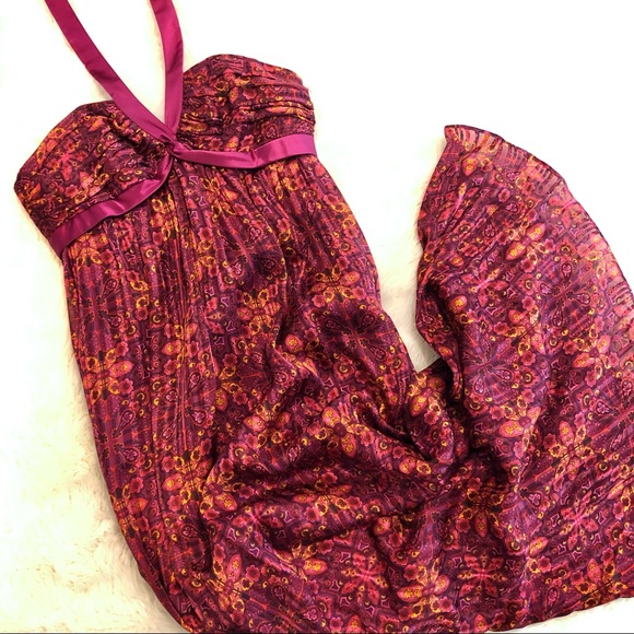 NWT - Silk Maxi Dress by Laundry - Picture 1 of 12